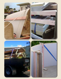 Roundy loaded onto trucks for delivery